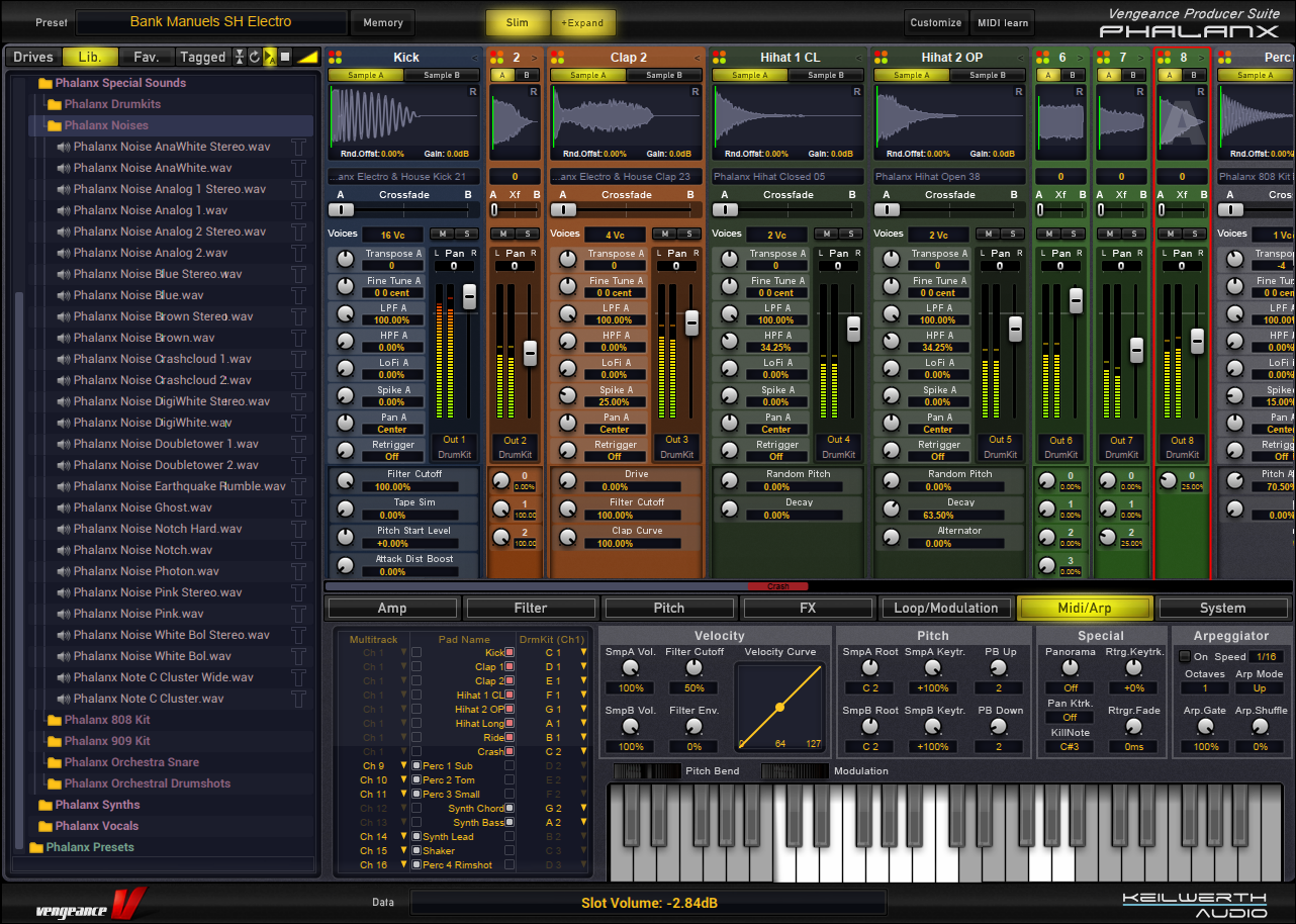 Midi-Settings & Arpeggiator  Cover